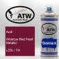 Preview: Audi, Hibiscus Red Pearl Metallic, LZ3L / 7H: 400ml Sprühdose, von ATW Autoteile West.